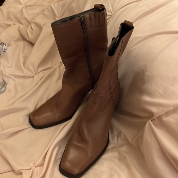 Bass Soft Leather Ankle Boot Size 9 - Picture 2 of 12